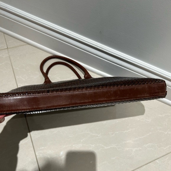 Donna di Domani satchel/briefcase, 💯 leather - Picture 7 of 7